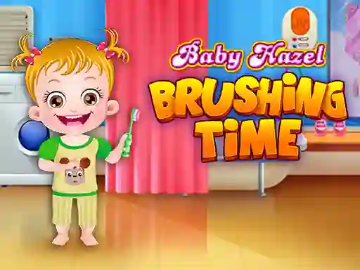 Baby Hazel Brushing Time — δωρεάν online παιχνίδι