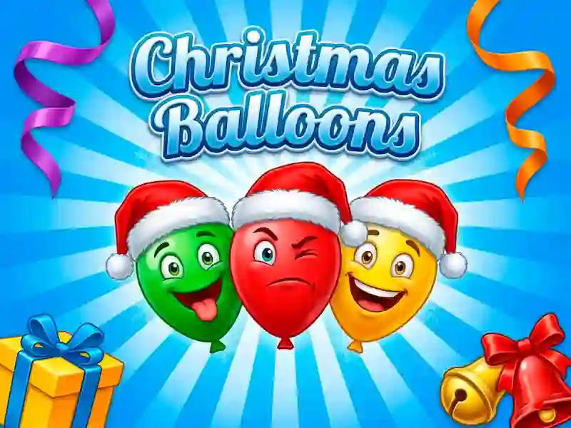 Christmas Balloons — δωρεάν online παιχνίδι