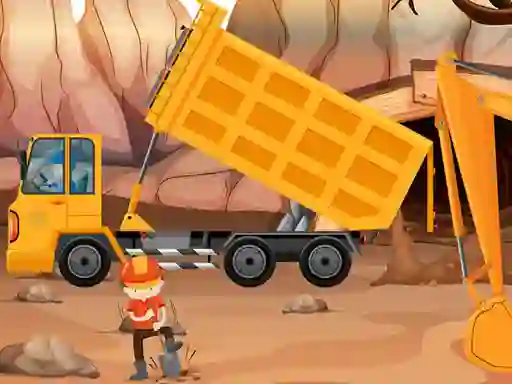 Dump Trucks Hidden Objects — δωρεάν online παιχνίδι
