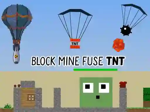 Block Mine Fuse TNT — δωρεάν online παιχνίδι