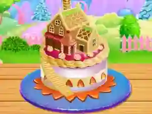 Doll House Cake Cooking — δωρεάν online παιχνίδι