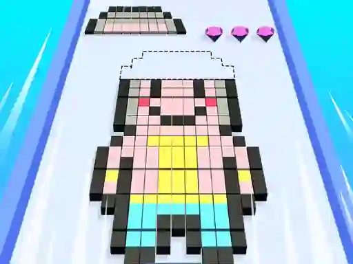 Blocks Stack Rush — δωρεάν online παιχνίδι