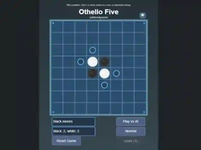 Othello Five — δωρεάν online παιχνίδι
