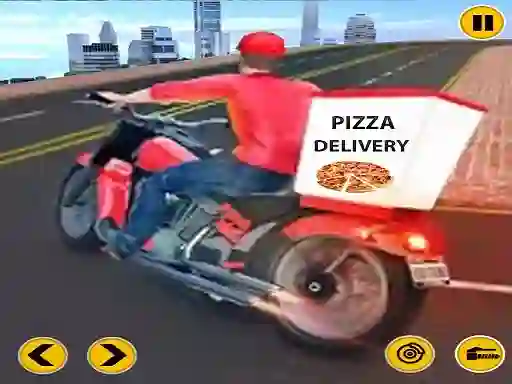 Big Pizza Delivery Boy Simulator — δωρεάν online παιχνίδι