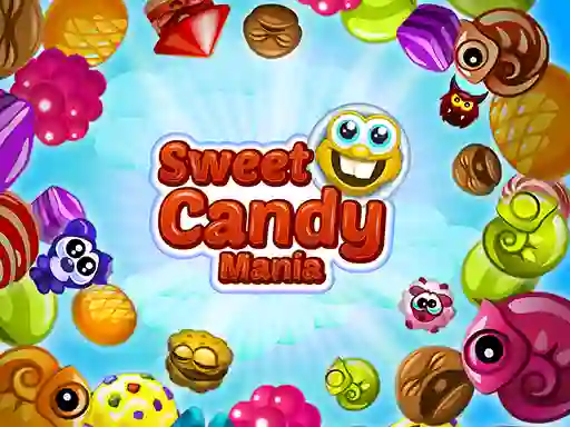 Sweet Candy Mania — δωρεάν online παιχνίδι