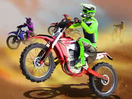 Dirt Bike MotoCross — δωρεάν online παιχνίδι