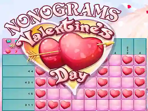 Nonograms Valentines Day — δωρεάν online παιχνίδι