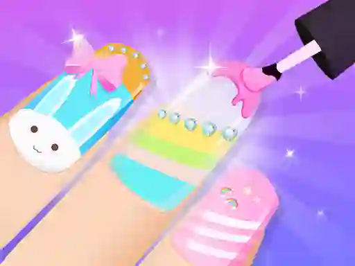 Girls Fun Nail Salon — δωρεάν online παιχνίδι