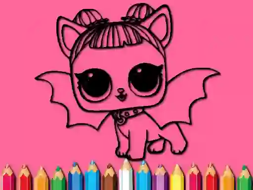 Back To School: Lol Coloring Book — δωρεάν online παιχνίδι