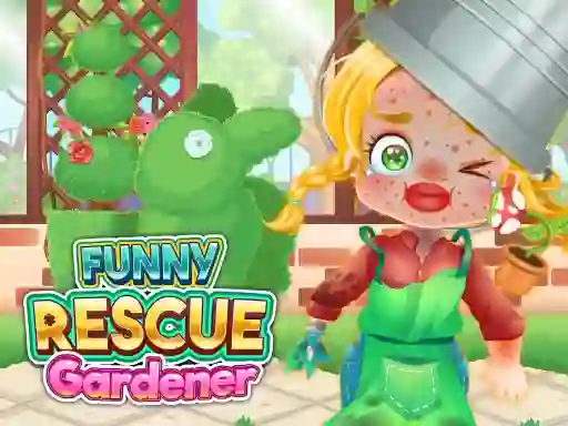 Funny Rescue Gardener — δωρεάν online παιχνίδι