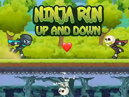 Ninja Run Up And Down — δωρεάν online παιχνίδι
