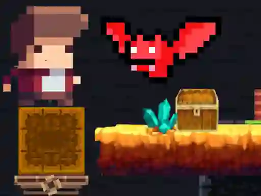 Tiny Man and Red Bat — δωρεάν online παιχνίδι