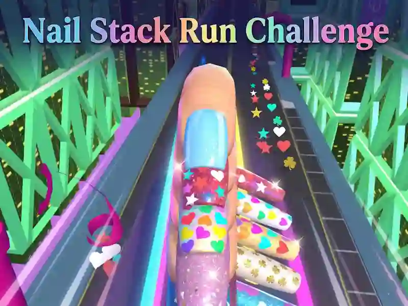 Nail Stack Run Challenge — δωρεάν online παιχνίδι