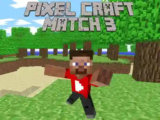 Pixel Craft Match 3 — δωρεάν online παιχνίδι