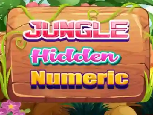 Jungle Hidden Numeric — δωρεάν online παιχνίδι