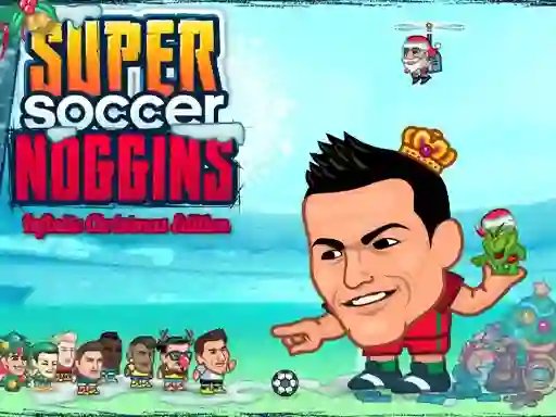 Super Soccer Noggins Xmas Edition — δωρεάν online παιχνίδι
