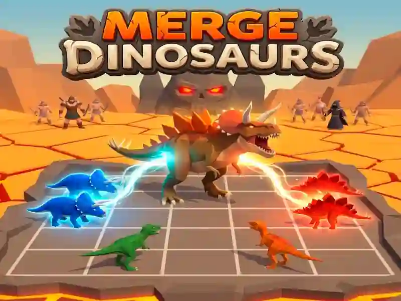 Merge Dinosaurs — δωρεάν online παιχνίδι