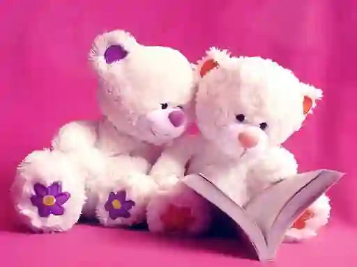 Cute Teddy Bears Slide — δωρεάν online παιχνίδι
