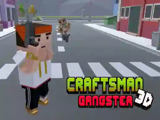 CraftsMan 3D Gangster — δωρεάν online παιχνίδι