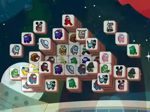 Among Mahjong Tiles — δωρεάν online παιχνίδι