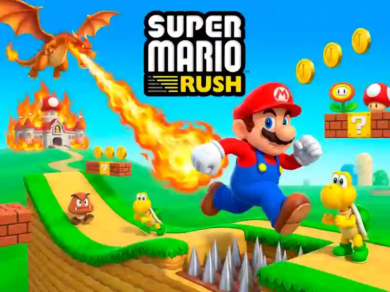 Super Mario Rush — δωρεάν online παιχνίδι