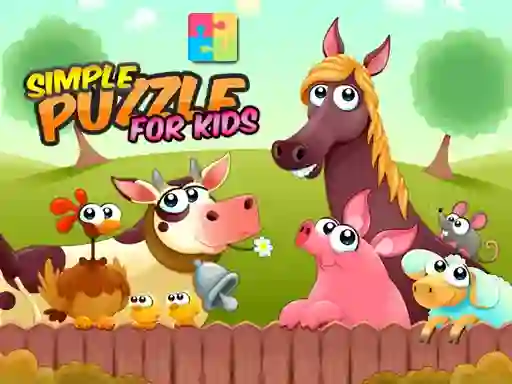 Simple Puzzle For Kids — δωρεάν online παιχνίδι