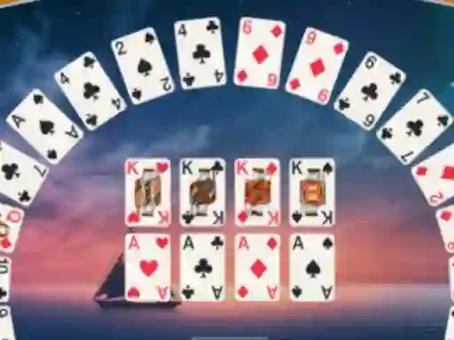 Crescent Solitaire — δωρεάν online παιχνίδι