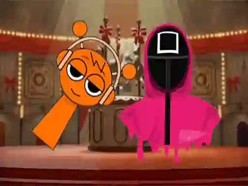 Squid Sprunki Mingle Game 2 — δωρεάν online παιχνίδι