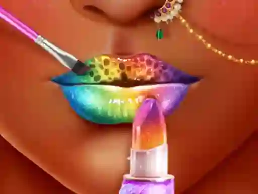 Princess Lip Art Salon — δωρεάν online παιχνίδι