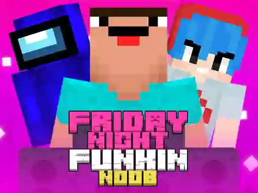 Friday Night Funkin Vs Noobs — δωρεάν online παιχνίδι