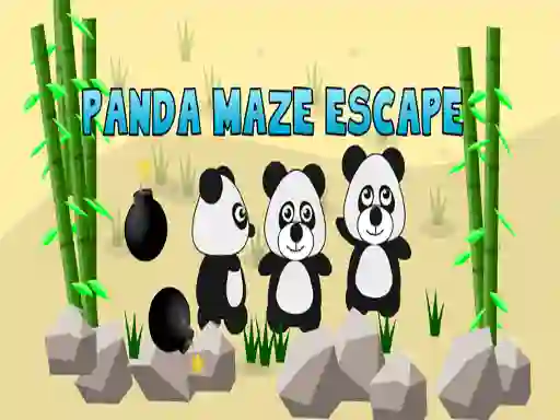 Panda Maze Escape — δωρεάν online παιχνίδι