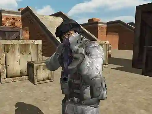 Counter City Strike Commando Action — δωρεάν online παιχνίδι
