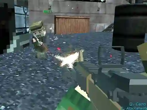 Pixel Gungame Arena Prison Multiplayer — δωρεάν online παιχνίδι