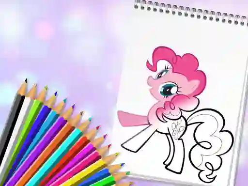 Cute Pony Coloring Book — δωρεάν online παιχνίδι