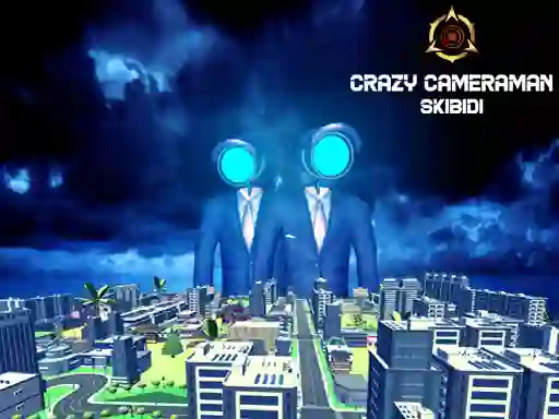 Crazy Cameraman Skibidi — δωρεάν online παιχνίδι