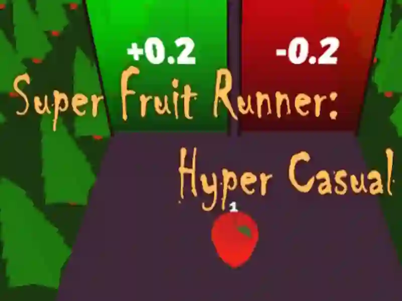 Super Fruit Runner: Hyper Casual — δωρεάν online παιχνίδι