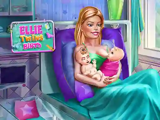 Ellie Twins Birth — δωρεάν online παιχνίδι