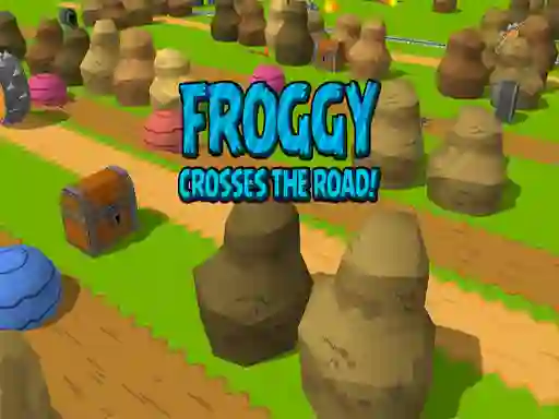 Froggy Crosses The Road! — δωρεάν online παιχνίδι