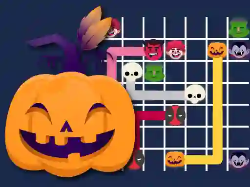 Connect The Halloween — δωρεάν online παιχνίδι