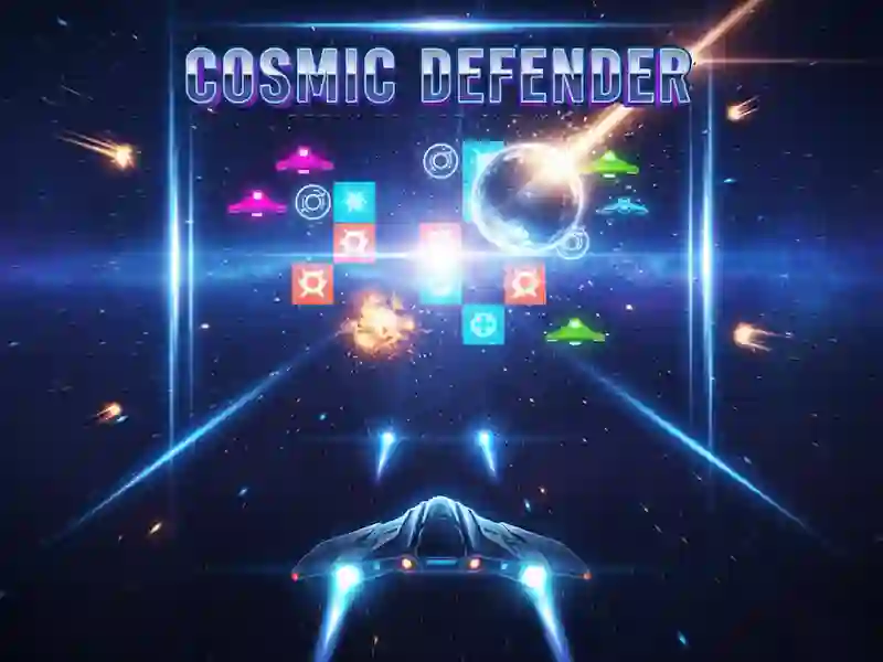 Cosmic Defender — δωρεάν online παιχνίδι