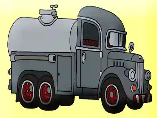 Tank Trucks Coloring — δωρεάν online παιχνίδι