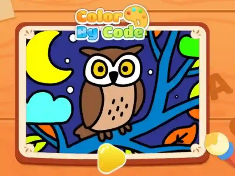 Color By Code: Night Owl — δωρεάν online παιχνίδι