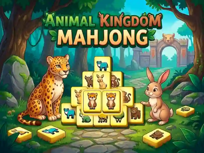 Animal Kingdom Mahjong — δωρεάν online παιχνίδι