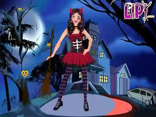 Halloween Doll Party Fashion — δωρεάν online παιχνίδι