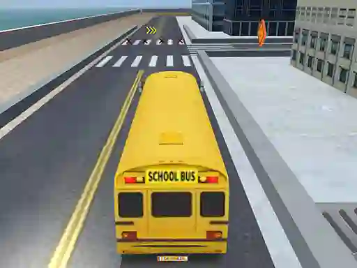 School Bus Simulation Master — δωρεάν online παιχνίδι