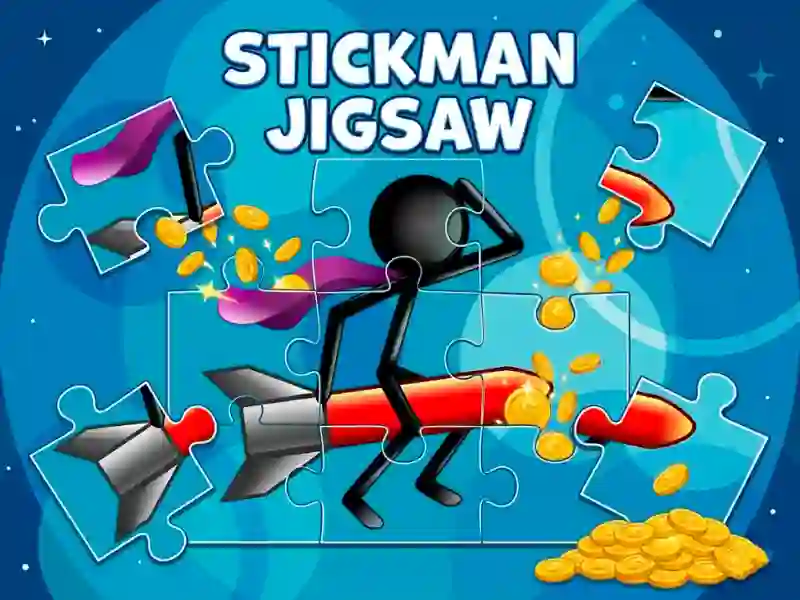 Stickman Jigsaw — δωρεάν online παιχνίδι