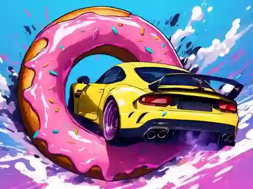 Roof Car Stunt — δωρεάν online παιχνίδι