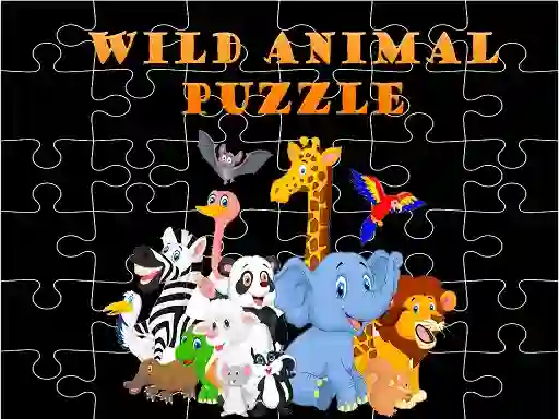 Wild Animals Puzzle — δωρεάν online παιχνίδι