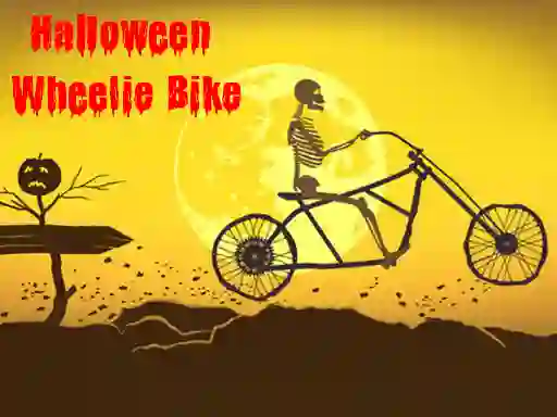 Halloween Wheelie Bike — δωρεάν online παιχνίδι