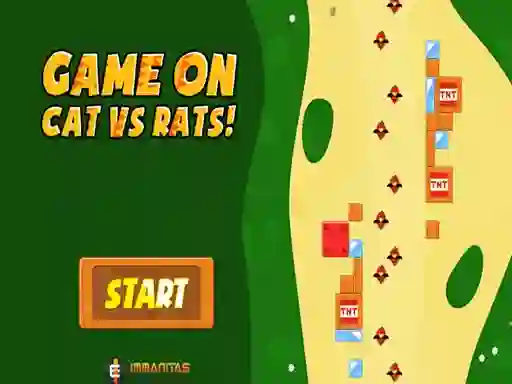 Game On Cat vs Rats! — δωρεάν online παιχνίδι